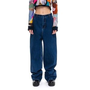 KSENIASCHNAIDER Low Rise Wide Jeans